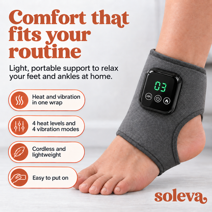 Soleva Heated Ankle and Foot Massager